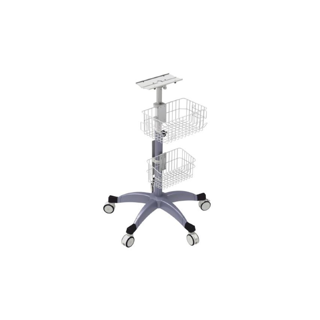 Fiber Based Trolley With Double Basket <br><span style="font-size:15px; color: #7d879c;">SEA-1170</span>