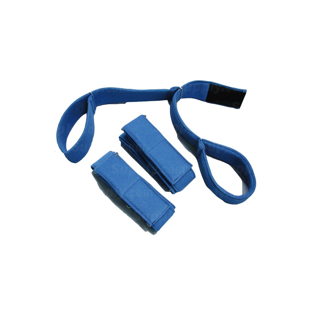 Universal 2 Piece Stretcher Patient Safety Straps 3 (2 Piece Straps Per Set) <br><span style="font-size:15px; color: #7d879c;">SEA-1826</span>