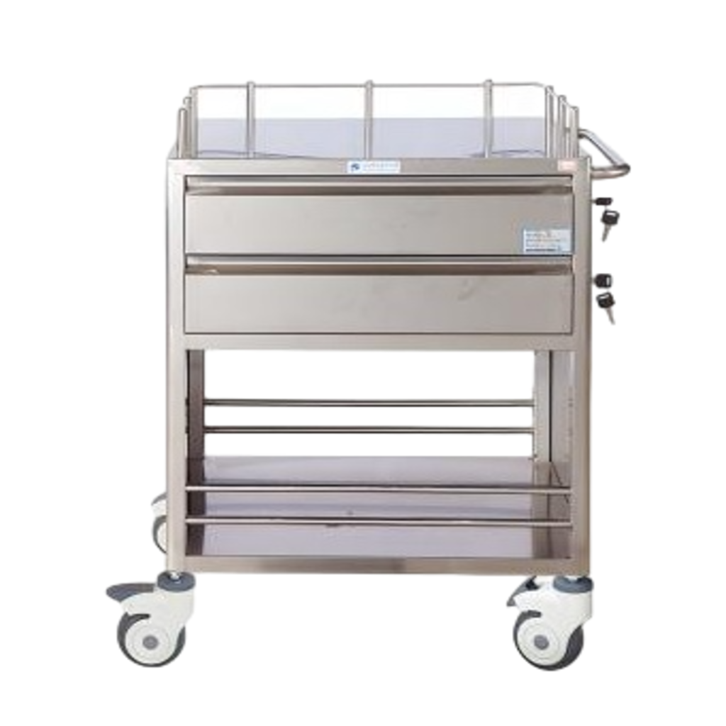 Medicine Trolley Stainless Steel<br><span style="font-size:15px; color: #7d879c;">I-SEA-B26 </span>